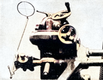 Japanese mechanical lead computing sight mounted on a Type 96 25mm anti-aircraft gun; seen in US Army handbook TM-E 30-480; photo 1 of 2