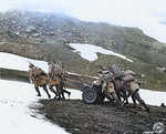 Soldiers manhandling a 37 mm Gun M3 piece, US Territory of Alaska, 1942