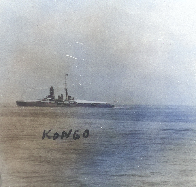 Hiei as a training ship (misidentified as Kongo), circa 1932-34 [Colorized by WW2DB]