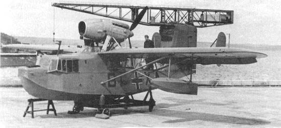French-built 130 flying boat in German service, circa 1940s