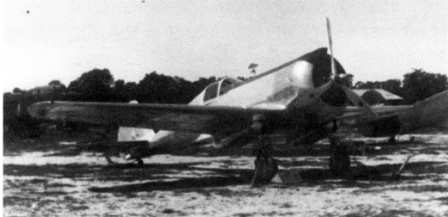Newly built CW-21 fighter, 1941