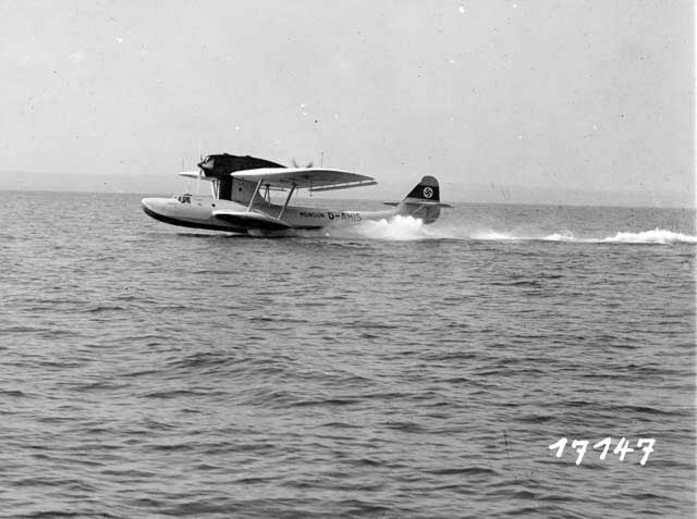 German Do 18 float plane, circa 1930s