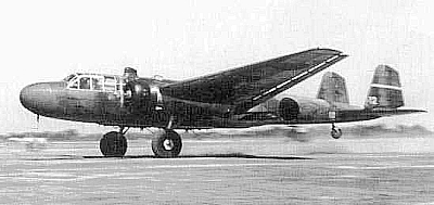 G3M bomber taking off from an airfield, circa late 1930s