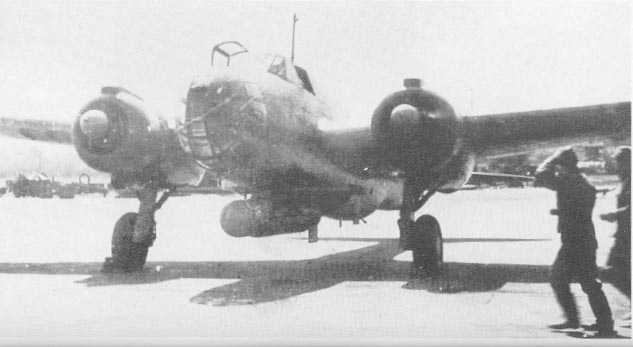 Ki-48 aircraft preparing for takeoff, date unknown
