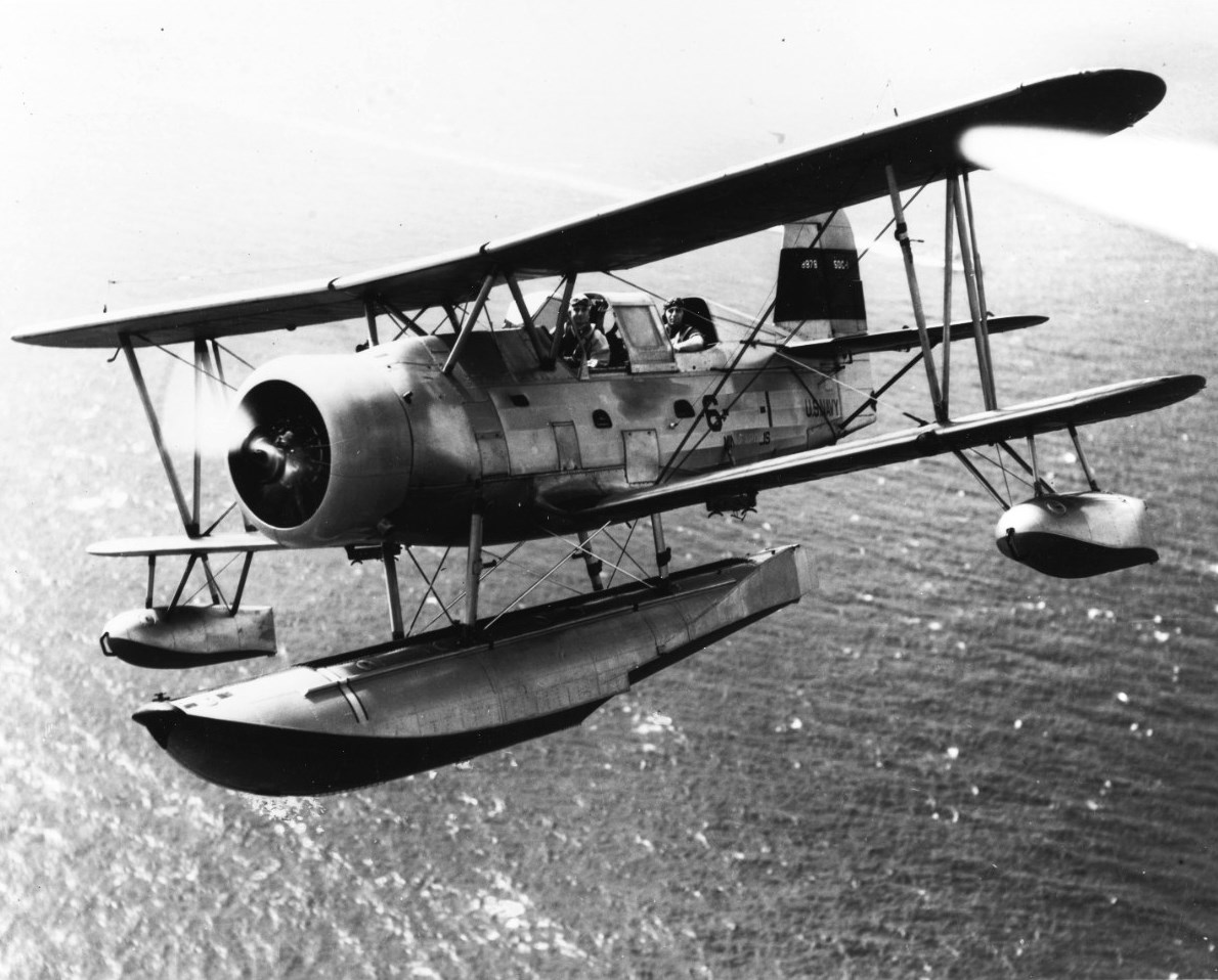 SOC-1 Seagull in flight, 2 Jul 1939