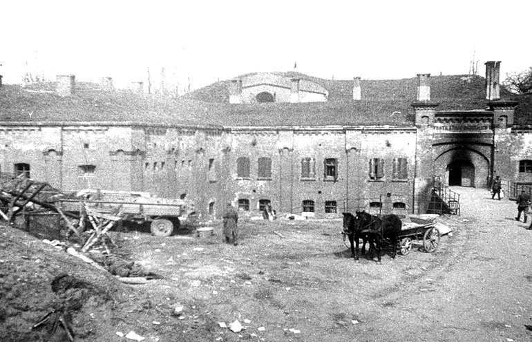 One of Königsberg's forts after Russian victory, circa Apr 1945