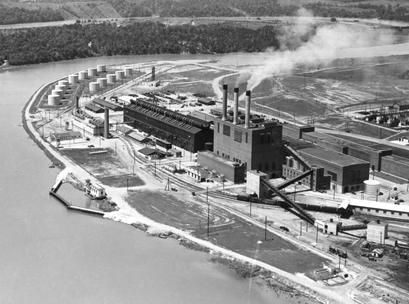 K-25 power plant and S-50 plant, Oak Ridge, Tennessee, United States, 1940s