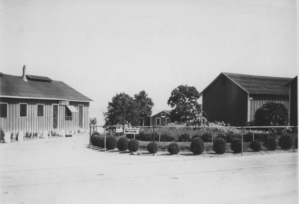 Quartermaster's office at USMC base at Quantico, Virginia, United States, circa 1929