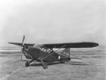Stinson L-5 Sentinel at rest, 1942-43, location unknown.