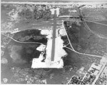 An early photo looking toward the sea at the single runway at Bellows Field, Oahu, Hawaii, Jul 26, 1938.