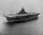 USS Yorktown (Essex-class) at Norfolk, Virginia, United States, 27 Apr 1943