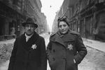 Recently liberated Jewish civilians, Budapest, Hungary, Feb-Mar 1945