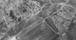 Kagi Airfield, Kagi (now Chiayi), Taiwan, 14 Jan 1945; photo taken from a B-29 bomber that was about to attack the airfield
