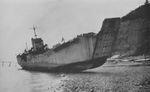 Landing ship No. 192 at Moji, Japan, 1947
