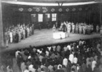 Japanese surrender ceremony, Taipei City Hall, Taiwan, 25 Oct 1945, photo 2 of 2