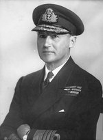Portrait of Admiral Sir Bertram Ramsay, Royal Navy, 1944.