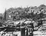 US Marines fighting on Bougainville, Solomon Islands, 1943-1944
