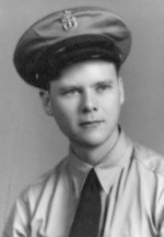 Portrait of US Navy submariner Frederick B. Meek, Jr., 1941-1945