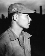 Japanese prisoner of war, Guam, Aug-Sep 1945