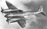 Vickers Type 432 prototype fighter in flight, 1942-1943