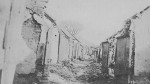 Damaged civilian homes, Jinan, Shandong Province, China, circa 4 May 1928, photo 6 of 8
