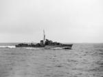 HMS Kelley underway, 1939-1941
