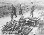 Captured Japanese weapons, Guam, Jul-Aug 1944