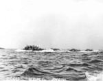 LVT vessels off Guam, 21 Jul 1944