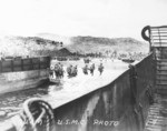 US Marines landing on Guam using LCMs, 21 Jul 1944