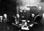 Men of German Einsatzgruppen C in Lubny, Ukraine, circa Oct 1941