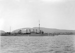 USS Reuben James at anchor in Bar Harbor, Maine, United States, 4 Jul 1923