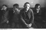 Children with Downs syndrome at Schönbrunn Psychiatric Hospital near Dachau, Germany, 16 Feb 1934