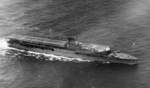 HMS Glorious underway, 1936