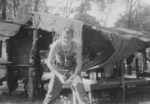 Captain Rolf Larson of US 5332nd Brigade (Provisional), probably Burma, 1945