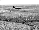 C-47 Skytrain practicing parachute supply drops at a training area in Texas, 1943.