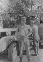 Member of US 5332nd Brigade (Provisional) Walt Graybill, Burma, 1945