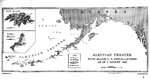 Map of installations in the Aleutian Island Area as of 1 Aug 1942, prepared for the United States Navy Office of Naval Intelligence Combat Narrative report. Note that Attu and Kiska were listed as Japanese held.