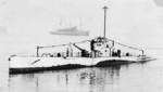 S-26 at San Diego, California, United States, 1927-1930; background probably minesweeper Tern (AM-31)