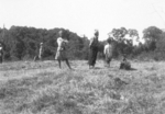 Civilians near a post of US 5332nd Brigade (Provisional), Burma, 1945