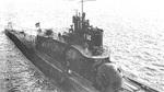 Japanese submarine I-14 with a US Navy crew, late 1945 or early 1946