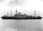USS Ancon, Portsmouth, Virginia, United Staes, 21 Apr 1943, photo 1 of 2