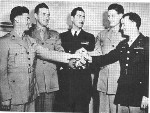 Michiel Dobervich, Austin Shofner, Melvyn McCoy, Jack Hawkins, and Samuel Grashio, Quantico, Virginia, United States, 1944