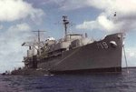 USS Proteus with USS Patrick Henry, Holy Loch, Scotland, United Kingdom, 1961