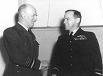 Air Chief Marshal Charles Burnett and Air Vice Marshal William Bostock, Australia, 12 May 1942