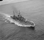 HMS Neptune underway, date unknown