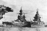 USS Pennsylvania and USS New Mexico, Pearl Harbor, US Territory of Hawaii, Nov 1943