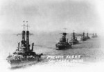 USS New Mexico and other warships, mid-1925