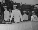 Commissioning ceremony of USS New Jersey, Philadelphia Navy Yard, Pennsylvania, United States, 23 May 1943, photo 08 of 25