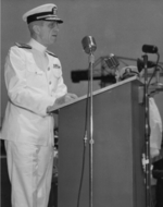 Commissioning ceremony of USS New Jersey, Philadelphia Navy Yard, Pennsylvania, United States, 23 May 1943, photo 14 of 25