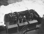 20mm Oerlikon position aboard USS New Jersey, Pacific Ocean, 21 Jul 1943